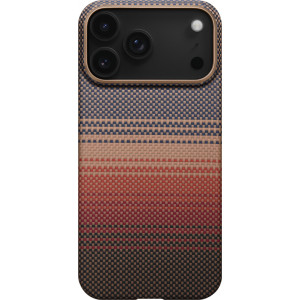 Чехол Pitaka Slim Case Sunset для iPhone 17 Pro Max, коричневый