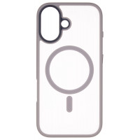 Чехол iP 17 Crust Magsafe, Grey Чехол iP 17 Crust Magsafe, Grey