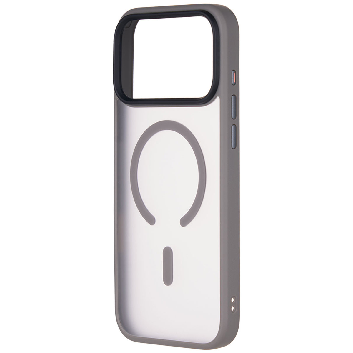 Чехол iP 17 Pro  Crust Magsafe, Grey