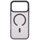 Чехол iP 17 Pro  Crust Magsafe, Black