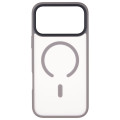 Чехол iP 17 Pro  Crust Magsafe, Grey
