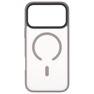 Чехол iP 17 Pro  Crust Magsafe, Grey