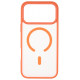 Чехол iP 17 Pro  Crust Magsafe, Orange
