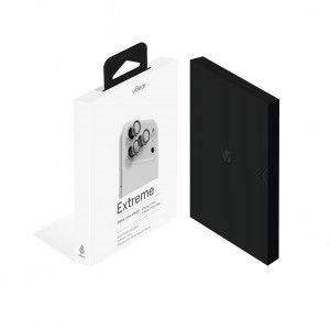 Защитное стекло для задней камеры iPhone 17 Pro Ubear Silver