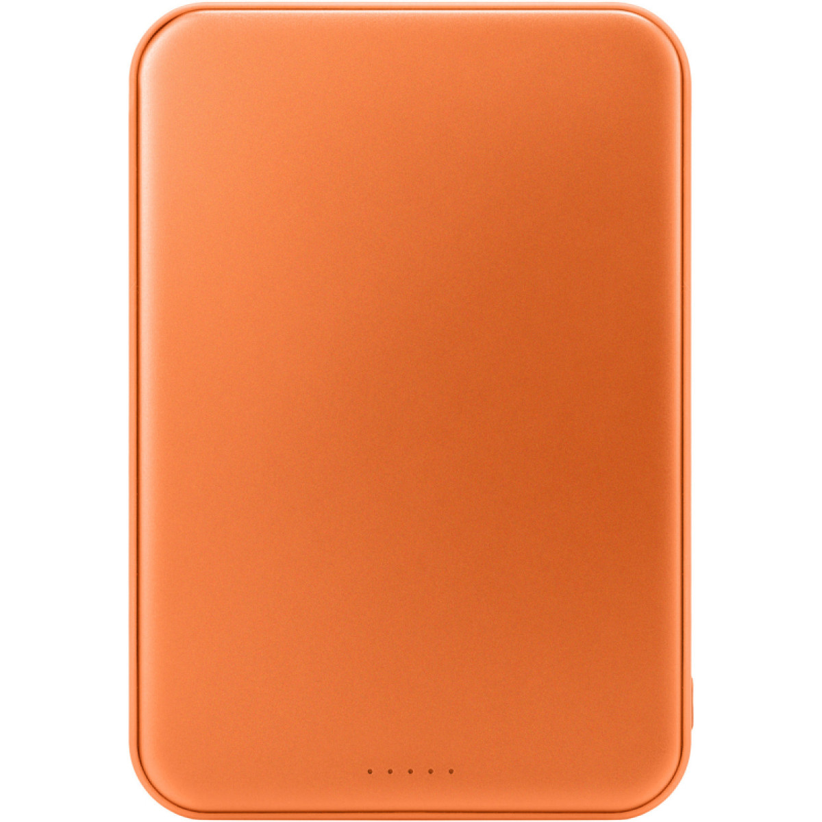 Внешний аккумулятор uBear Strike 5000mAh, Qi2.2, оранжевый