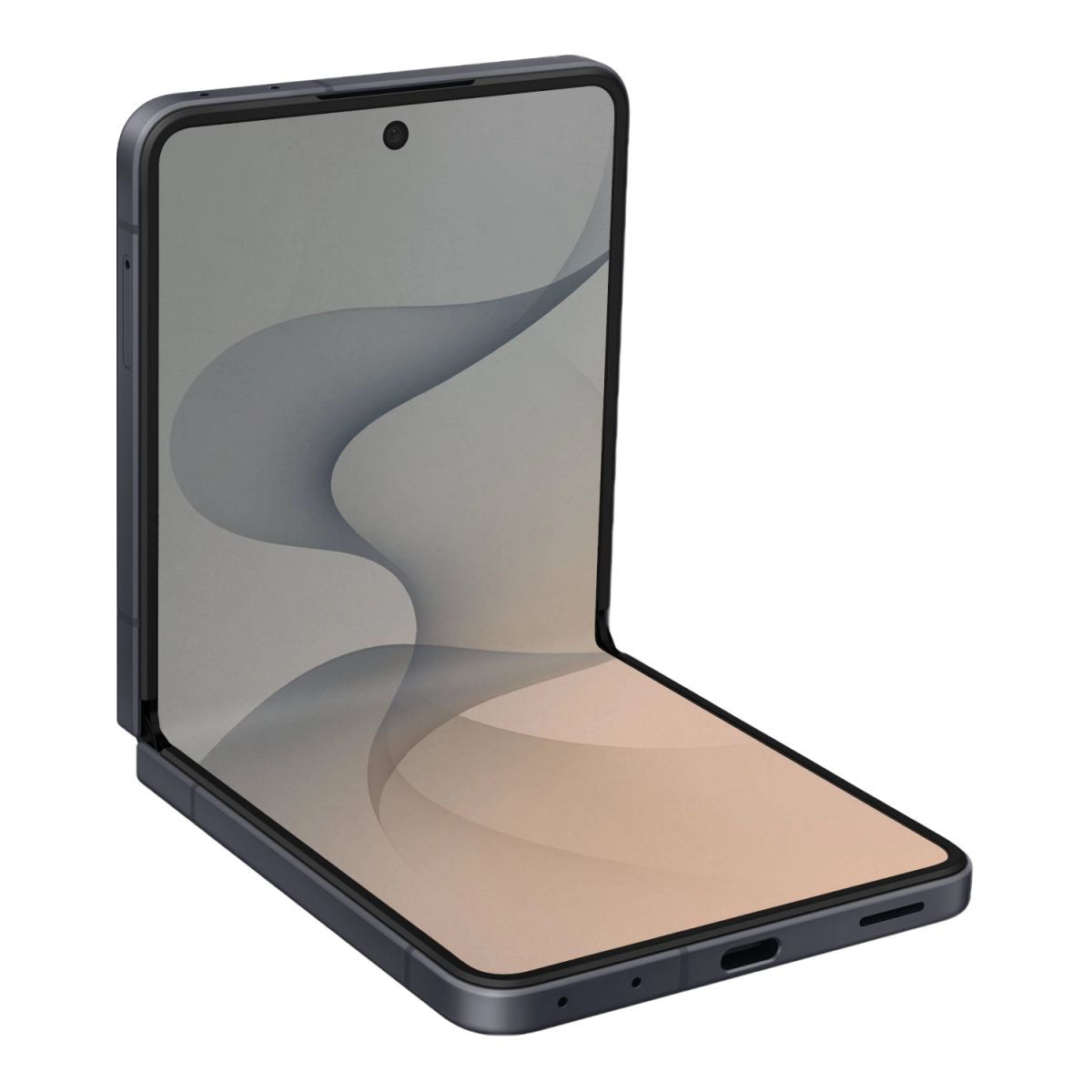 Смартфон Samsung Galaxy Z Flip8 12/512 ГБ графитовый (1sim + eSim)