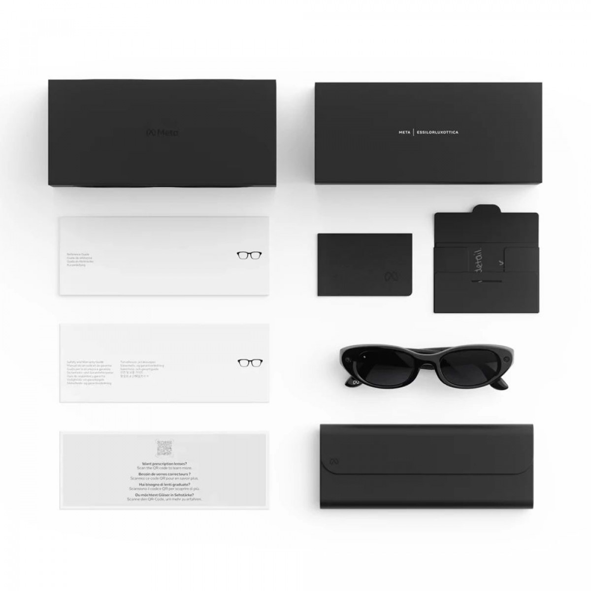 Умные очки Meta Starfire Kylie Edition S48, Classic Black/Transitions Grey
