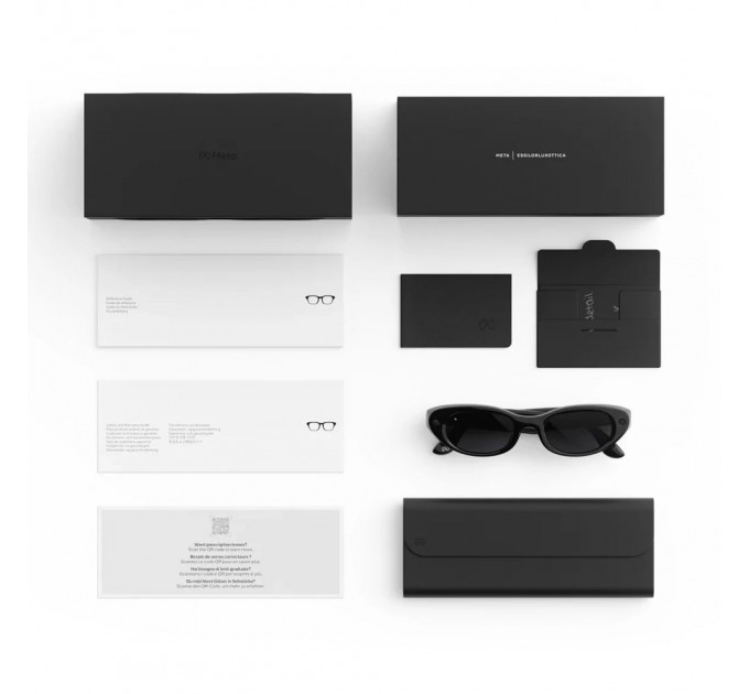 Умные очки Meta Starfire Kylie Edition S48, Classic Black/Transitions Grey