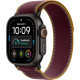 Умные часы Apple Watch Ultra 4 GPS+Cellular, 49 мм, Black Titanium Burgundy Trail Loop M/L