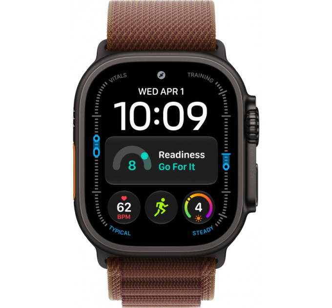 Умные часы Apple Watch Ultra 4 GPS+Cellular, 49 мм, Black Titanium Burgundy Alpine Loop M