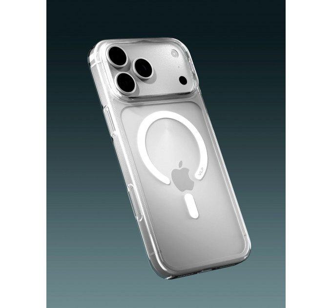 Чехол защитный VLP Diamond Case с MagSafe для iPhone 18 Pro, прозрачный