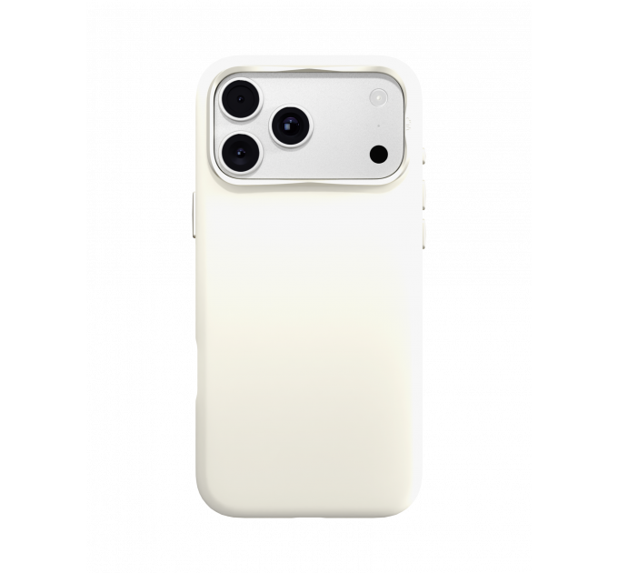 Чехол защитный VLP Aster Pro Case с MagSafe для iPhone 18 Pro, белый