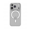 Чехол защитный VLP Diamond Case с MagSafe для iPhone 18 Pro, прозрачный