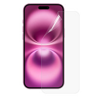 Гидрогелевая пленка для iPhone 16 Plus глянцевая (установка бесплатно)