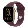 Умные часы Apple Watch Series 12 46mm GPS Light Gold Aluminum Case Burgundy Sport Band M/L