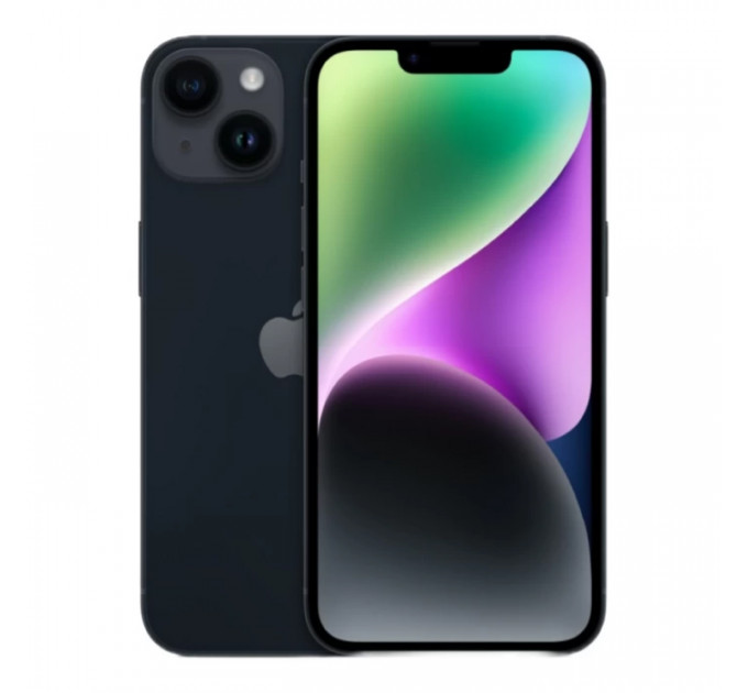 Смартфон Apple iPhone 14 128Gb Midnight (1 sim + eSIM)