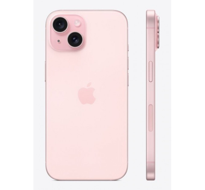 Смартфон Apple iPhone 15 256Gb Pink (1 sim + eSIM)