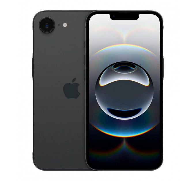 Смартфон Apple iPhone 16e 128Gb Black (1 sim + eSIM)
