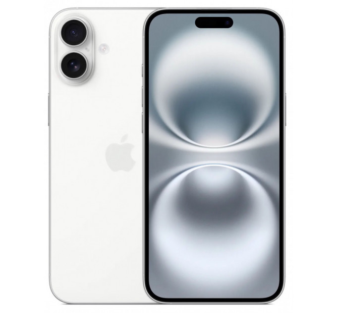 Смартфон Apple iPhone 16 Plus 128Gb White (1 sim + eSIM)