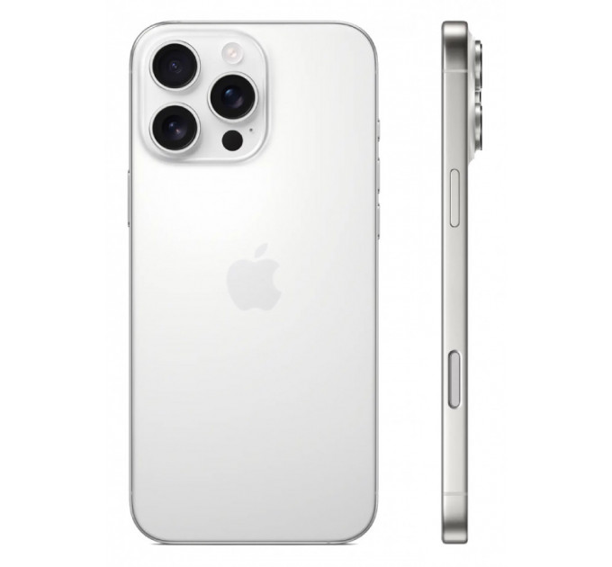 Смартфон Apple iPhone 16 Pro 128Gb White Titanium (1 sim + eSIM)