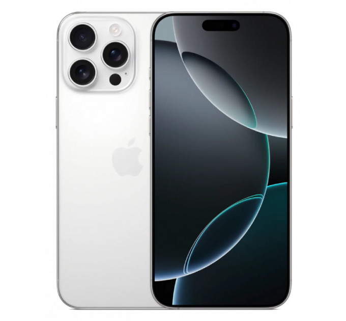Смартфон Apple iPhone 16 Pro 128Gb White Titanium (1 sim + eSIM)