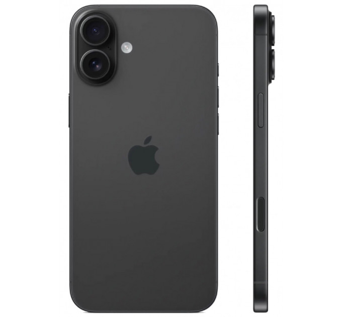 Смартфон Apple iPhone 16 128Gb Black (1 sim + eSIM)