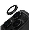 Защитное стекло для задней камеры iPhone 16 Pro Max Black WIWU