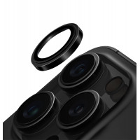 Защитное стекло для задней камеры iPhone 16 Pro Max Black WIWU