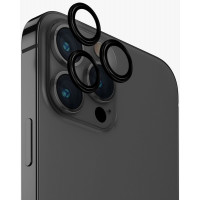 Защитное стекло для задней камеры iPhone 15 Pro Max Black WIWU Защитное стекло для задней камеры iPhone 15 Pro Max Black WIWU