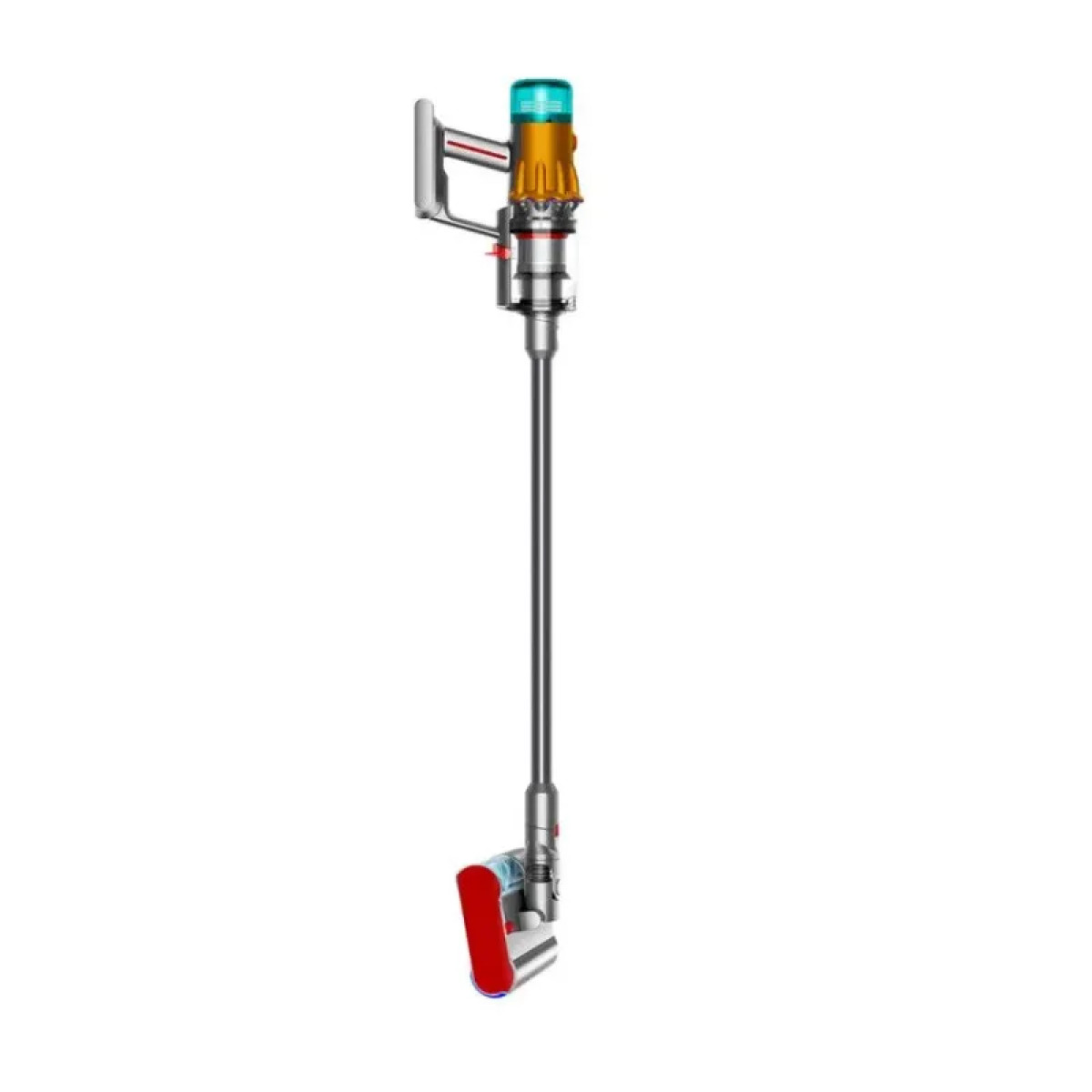 Беспроводной пылесос Dyson V12 Detect Slim Fluffy никель, синий (SV46)